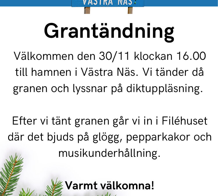 Grantändning 30/11