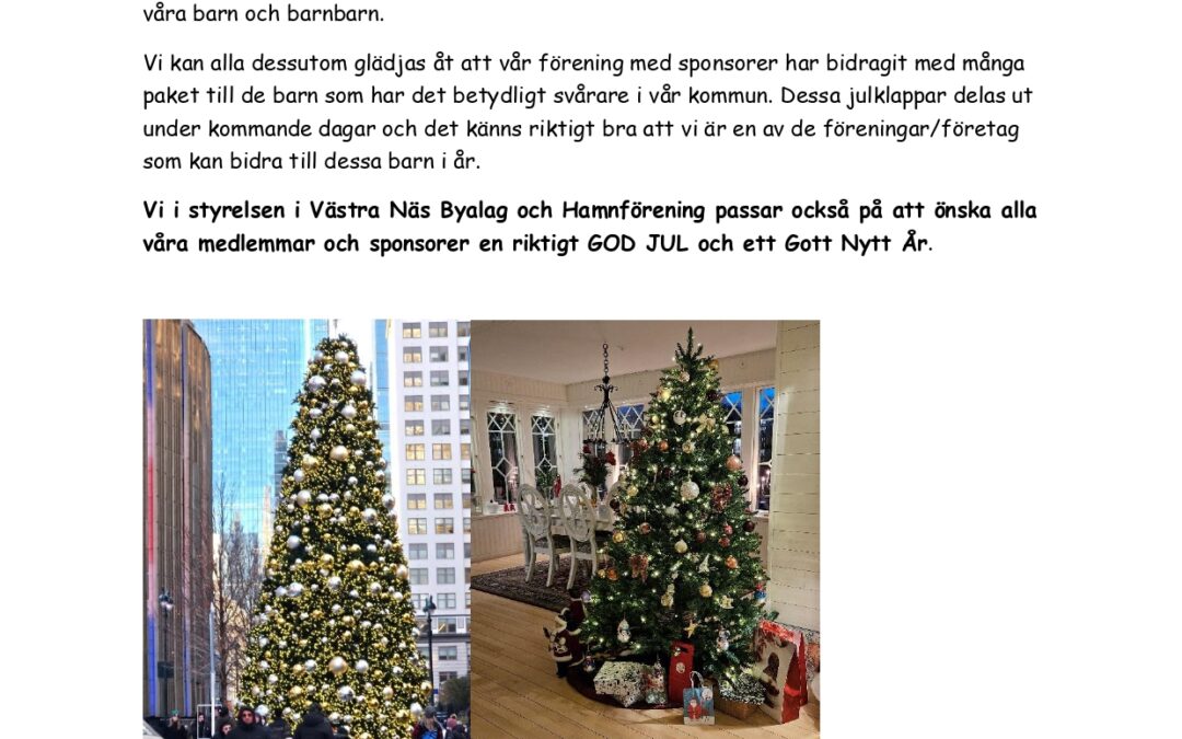 God Jul & Gott Nytt År