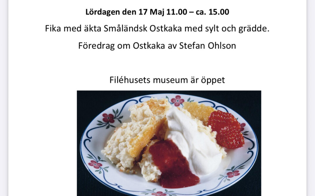 Vår populära ostkakans dag snart dags igen.